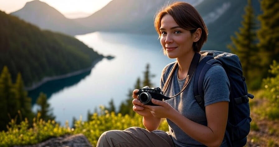 Best compact camera for travel capturing scenic adventure